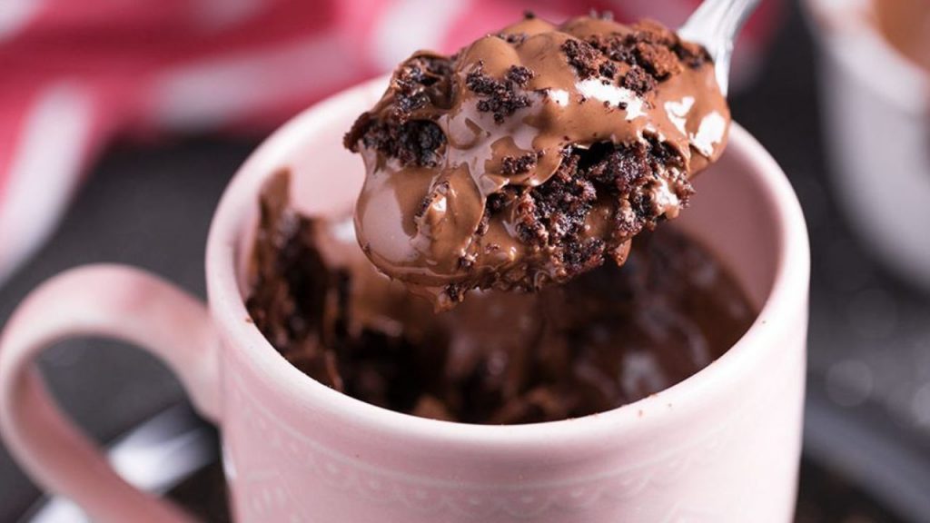 Como fazer Brownie de chocolate na caneca