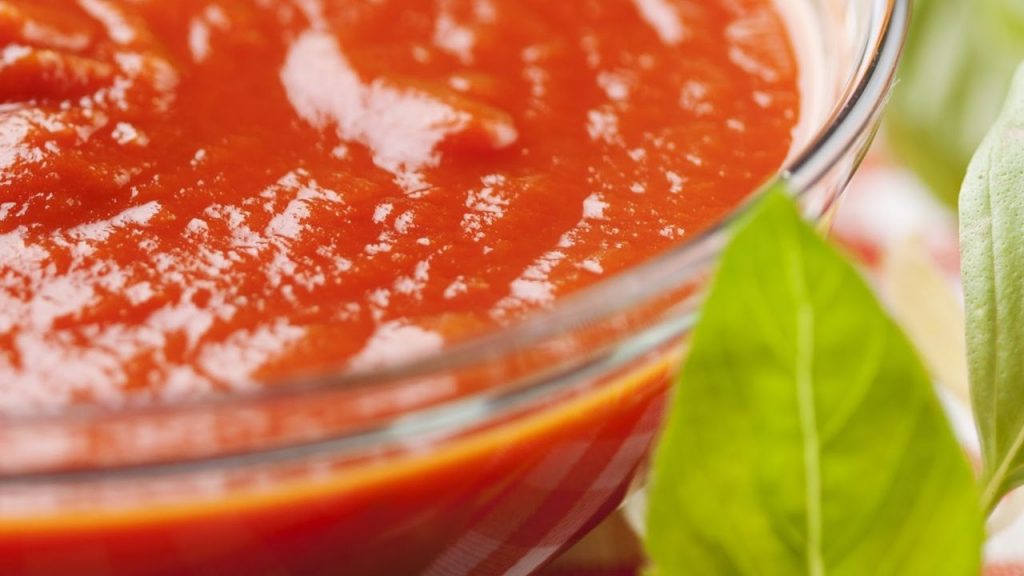 Molho de tomate sem conservantes caseiro